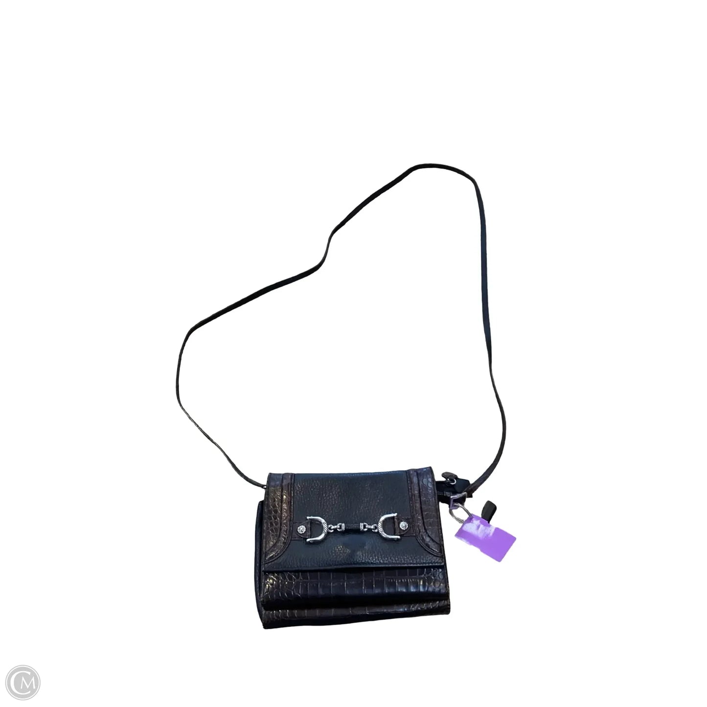 Crossbody Leather By Brighton, Size: Medium