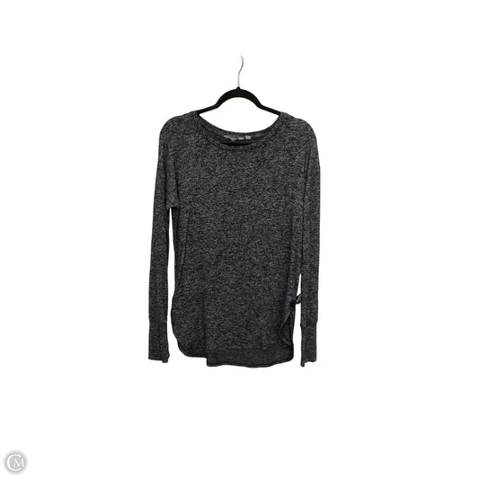 Athletic Top Long Sleeve Crewneck By Athleta In Grey, Size: M