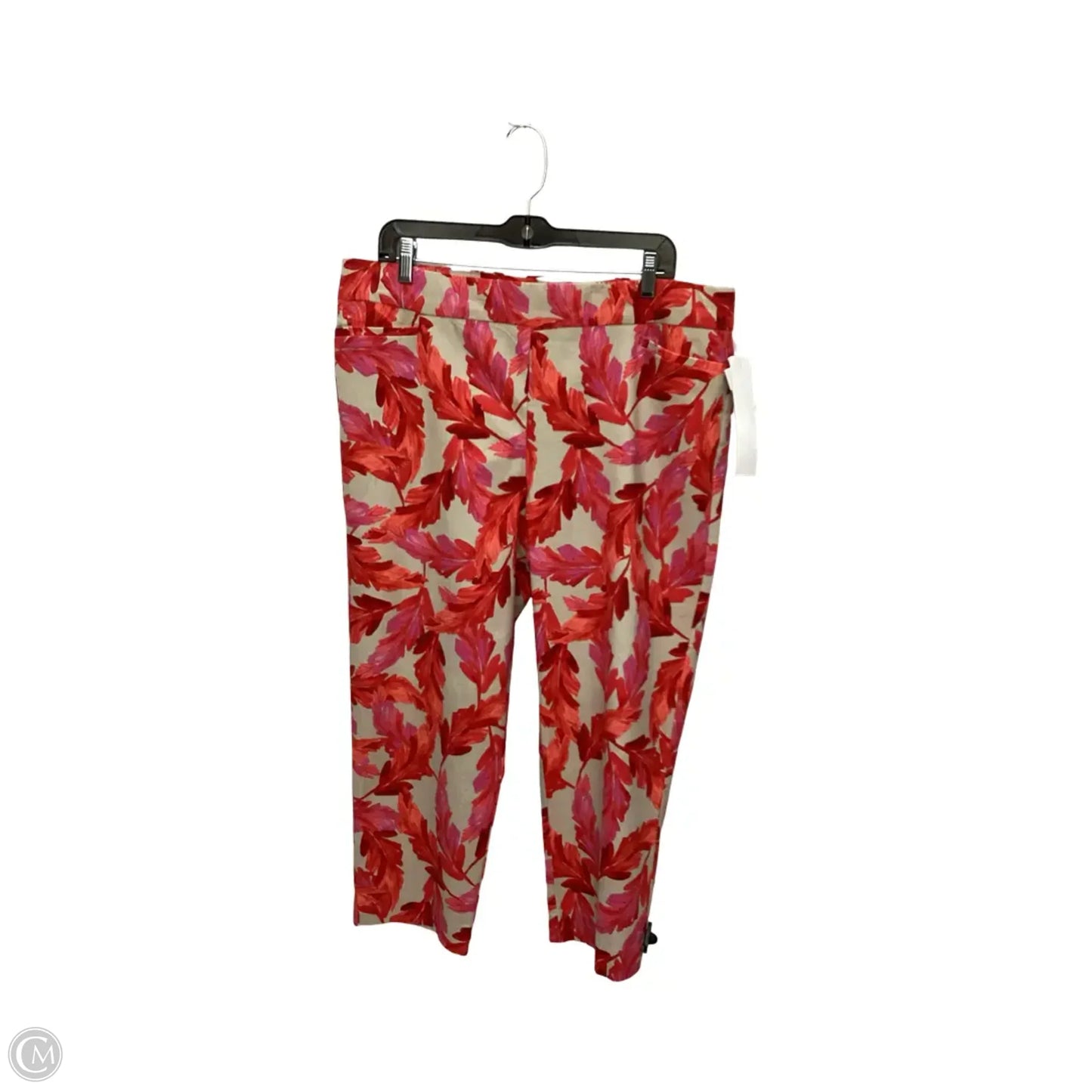 Pants Chinos & Khakis By Chicos In Tropical Print, Size: 16