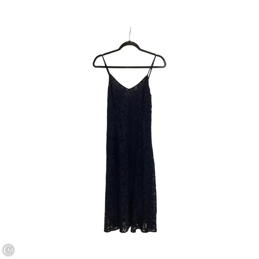 Dress Casual Midi By Michael By Michael Kors In Navy, Size: 8