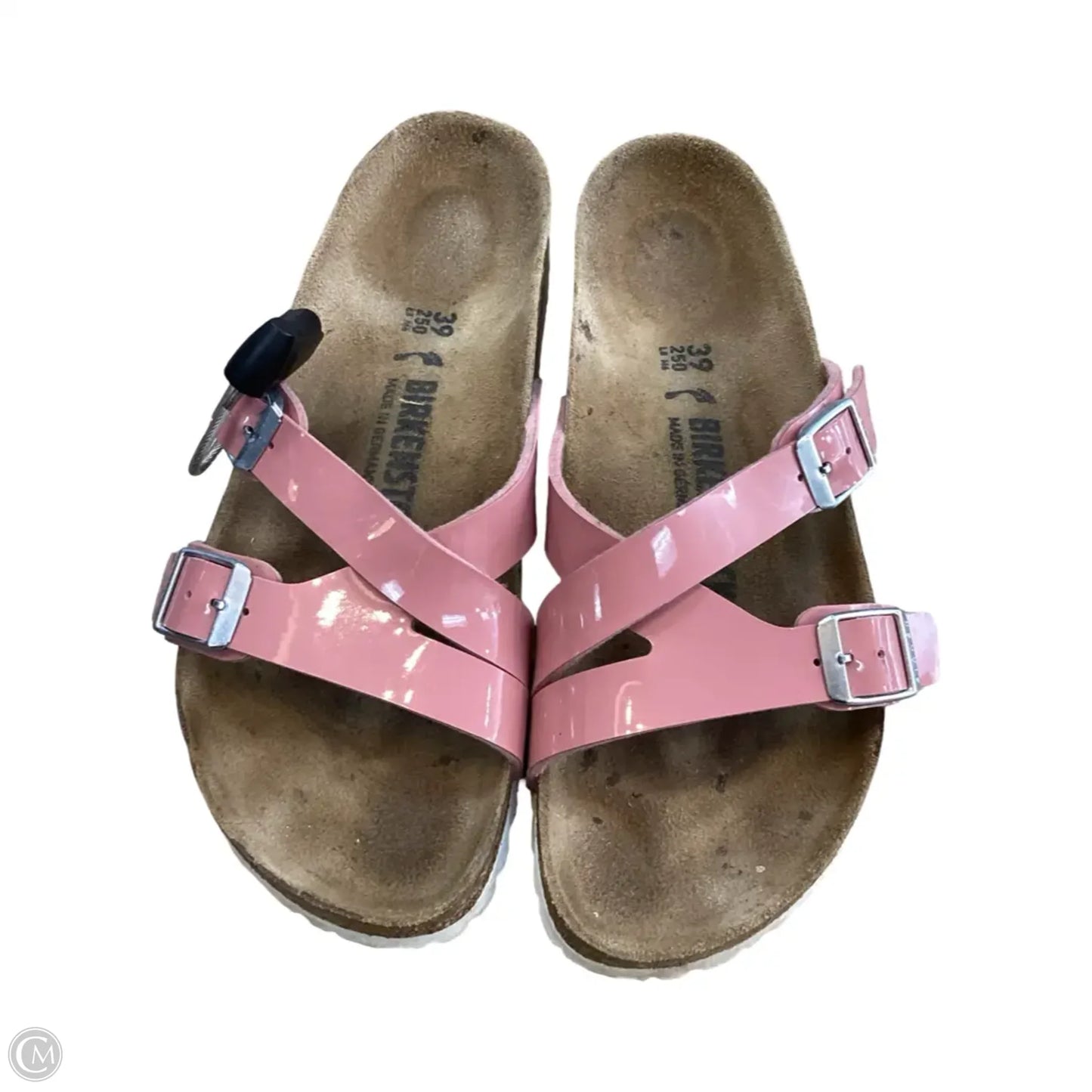 Sandals Flats By Birkenstock In Pink, Size: 8.5