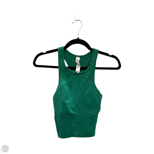 Athletic Tank Top By Lululemon In Green, Size: 4