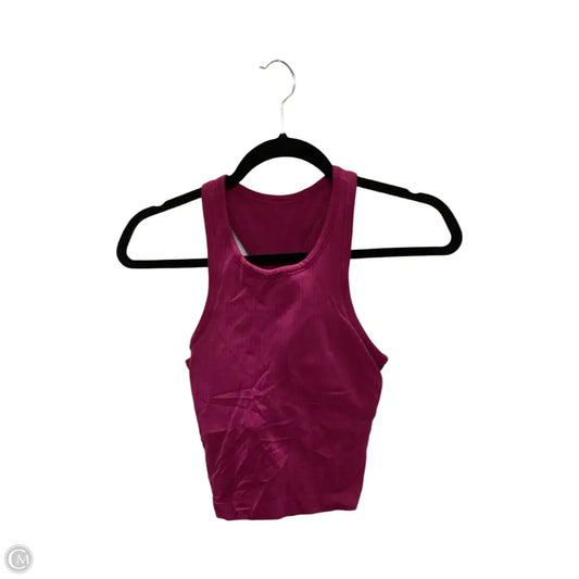 Athletic Tank Top By Lululemon In Pink, Size: 4