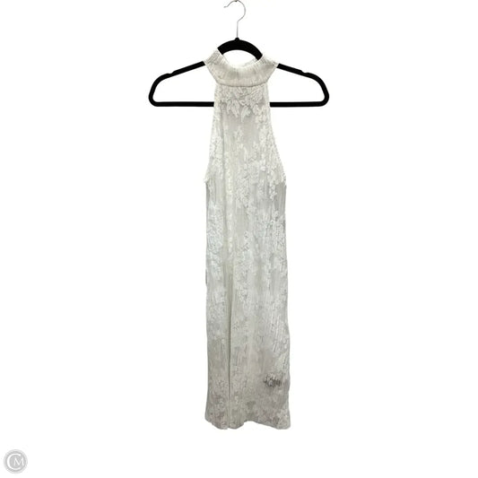 Dress Casual Short By Callie Mac In White, Size: S