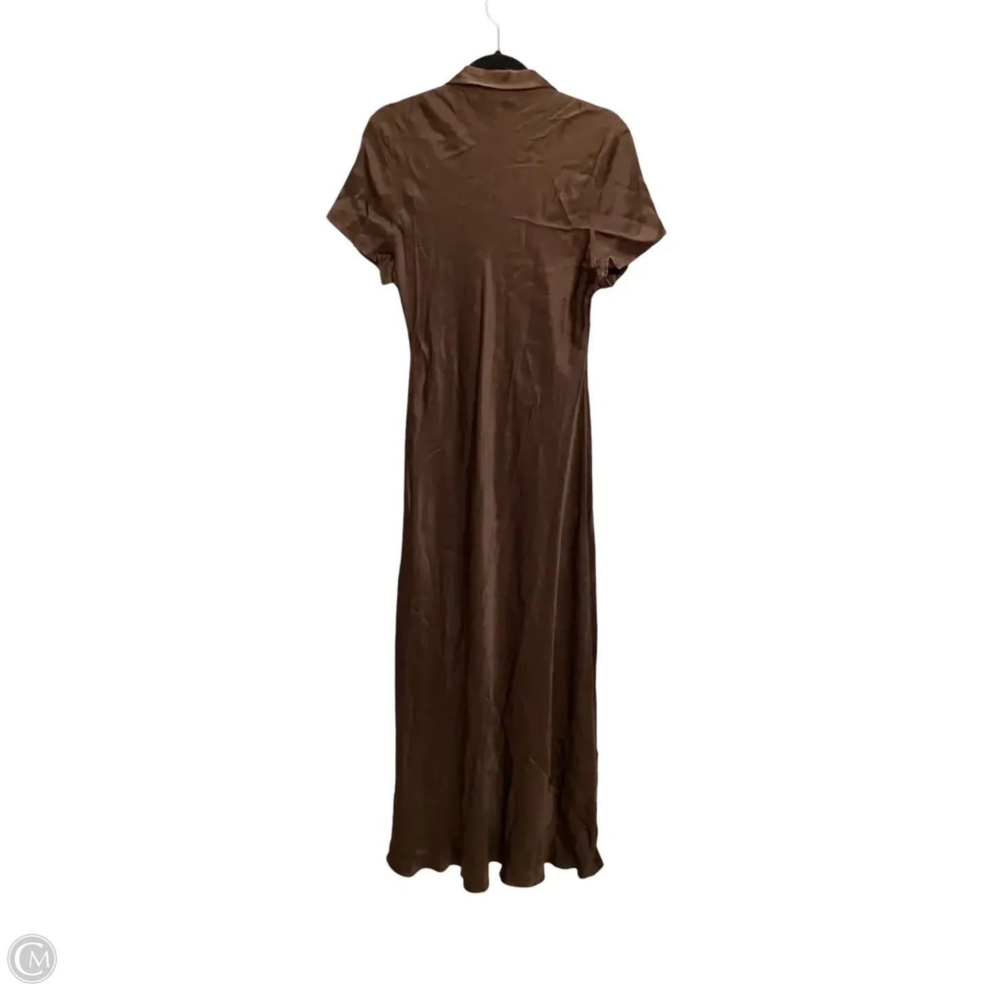 Blouse Long Sleeve By J. Crew In Brown, Size: 14