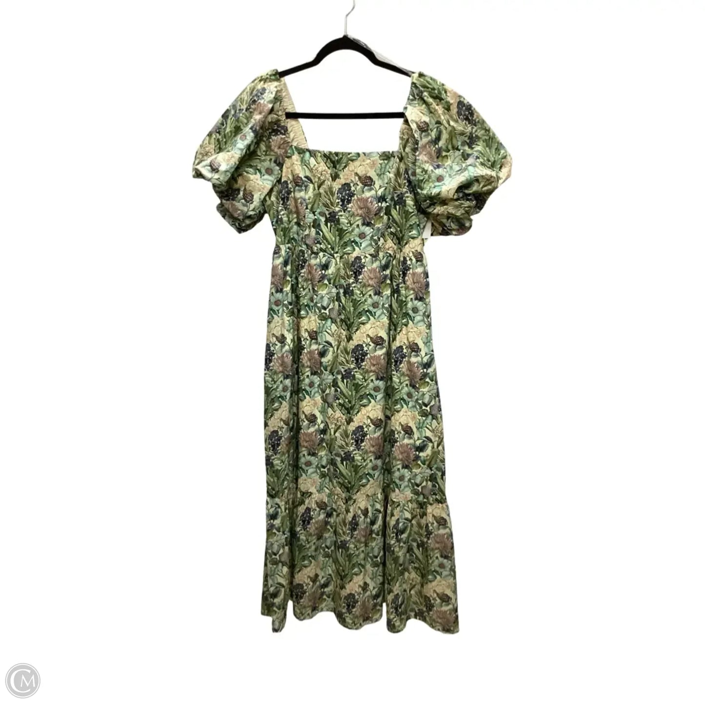 Dress Casual Maxi By Entro In Floral Print, Size: L
