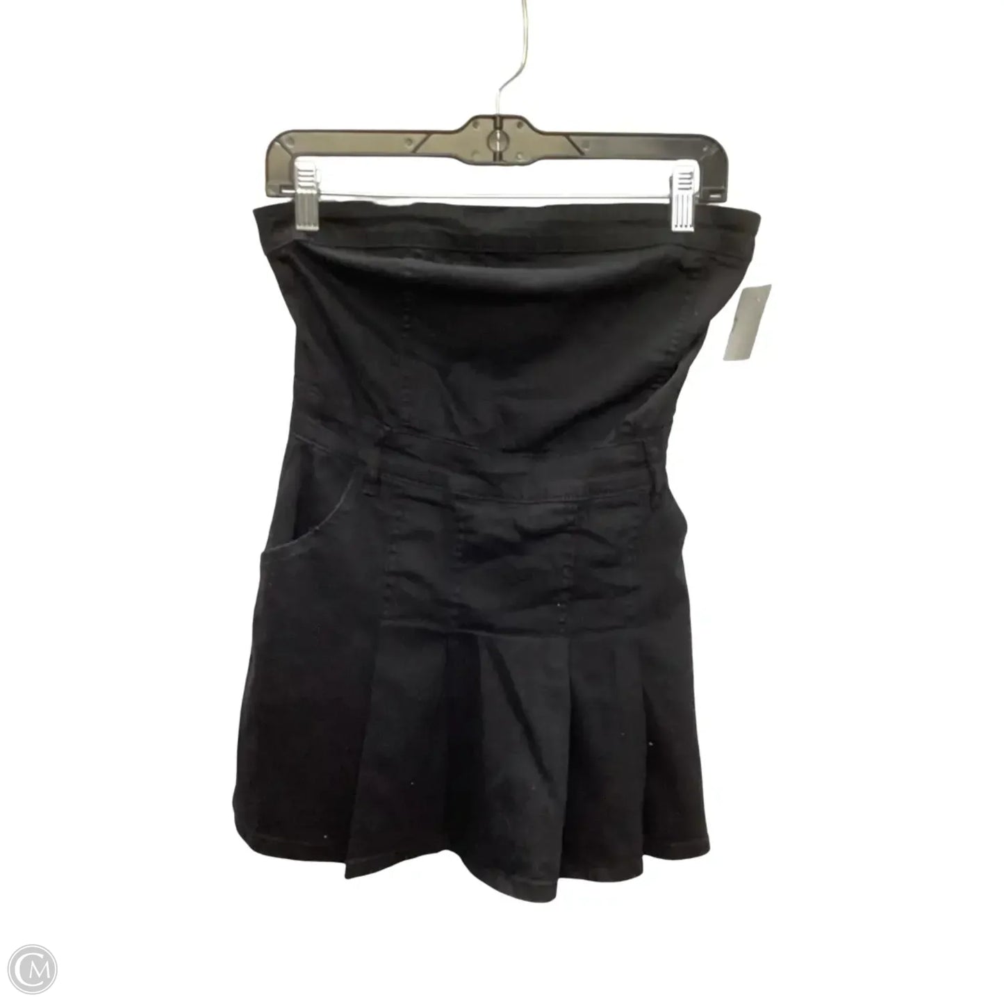 Dress Casual Short By Lyn Burches In Black Denim, Size: S