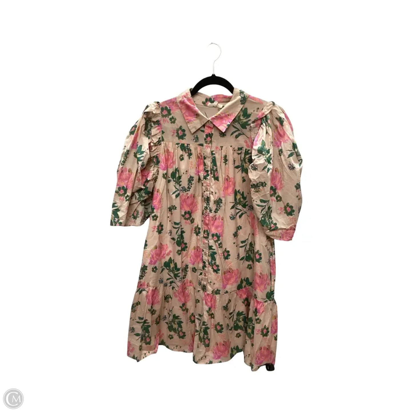 Dress Casual Short By Entro In Floral Print, Size: L