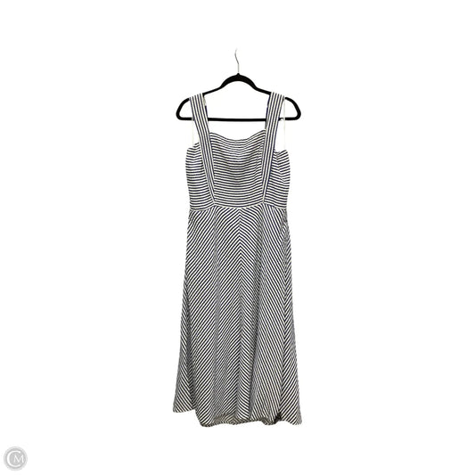 Dress Casual Midi By Draper James In Striped Pattern, Size: Xl