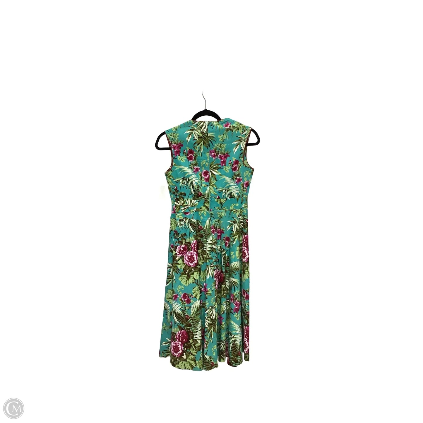 Dress Casual Midi By Lindy Bop In Tropical Print, Size: S