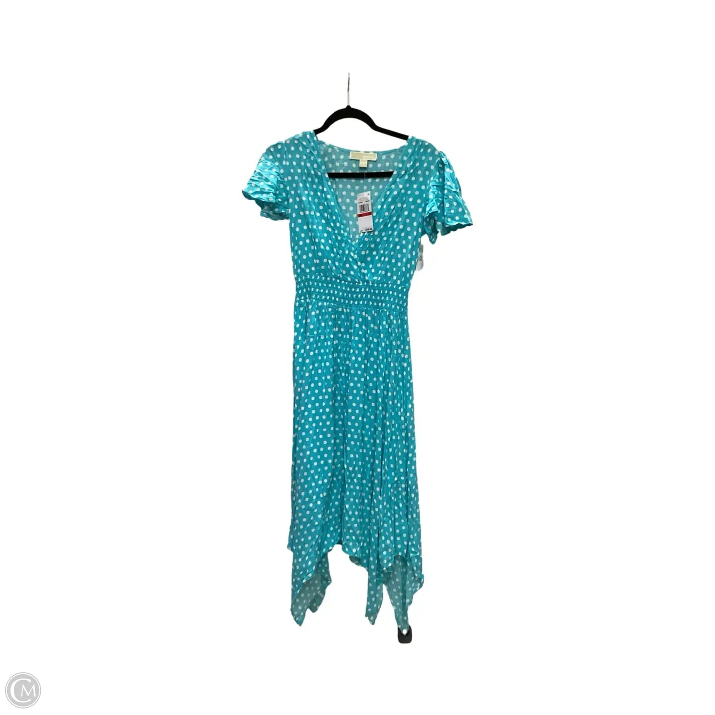 Dress Casual Midi By Michael By Michael Kors In Polkadot Pattern, Size: Xs