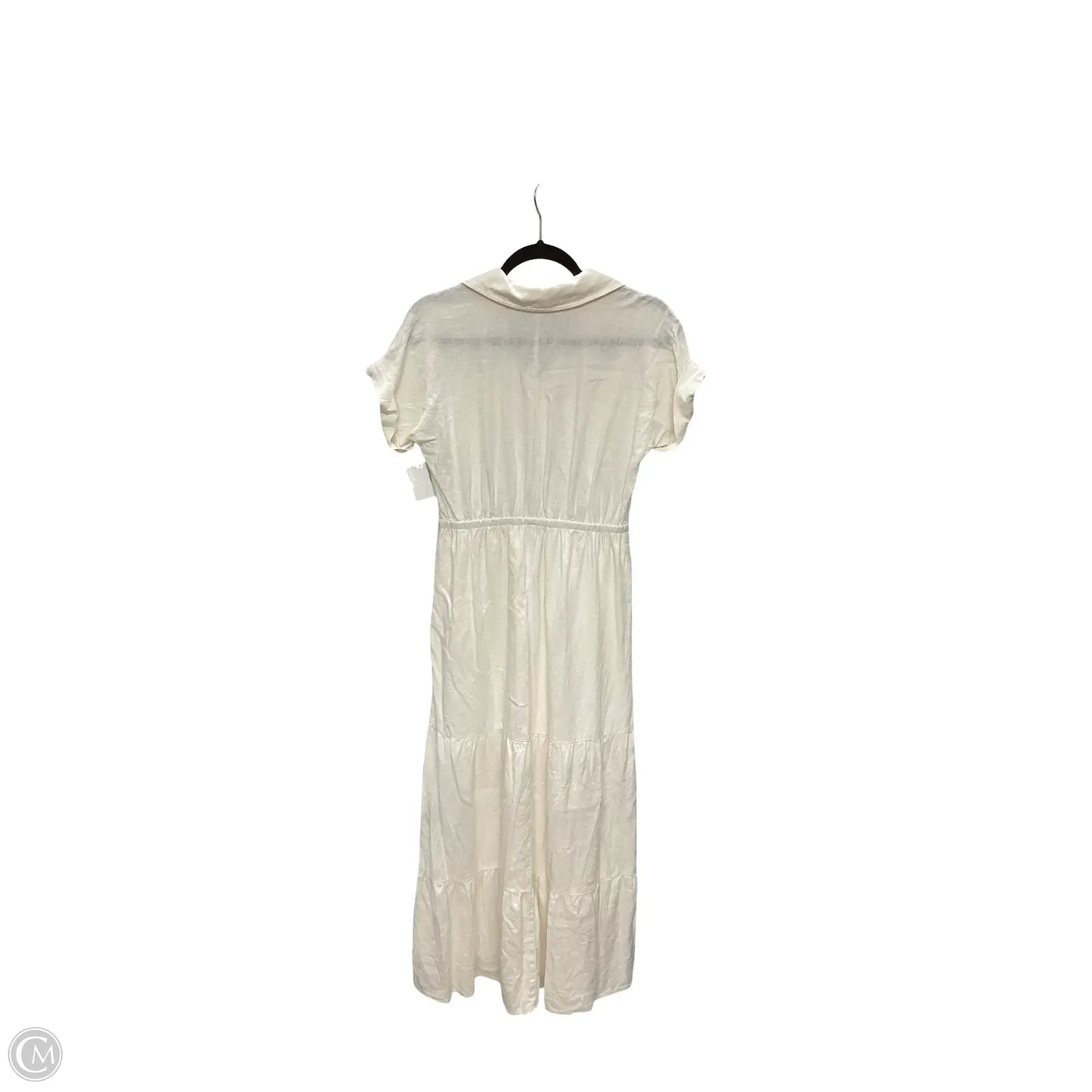 Dress Casual Midi By Simply Vera In Cream, Size: Xs