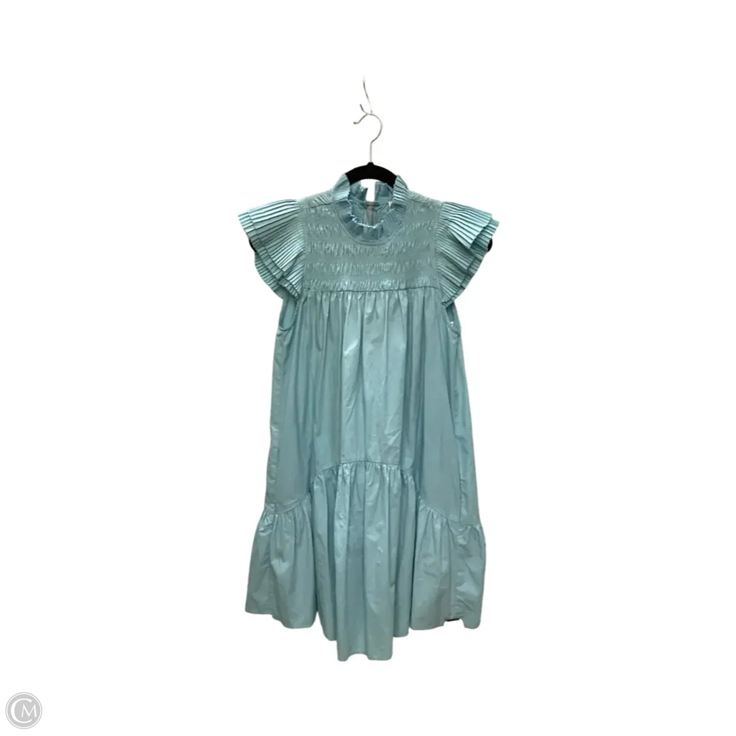 Dress Casual Short By Love The Label In Blue, Size: Xs