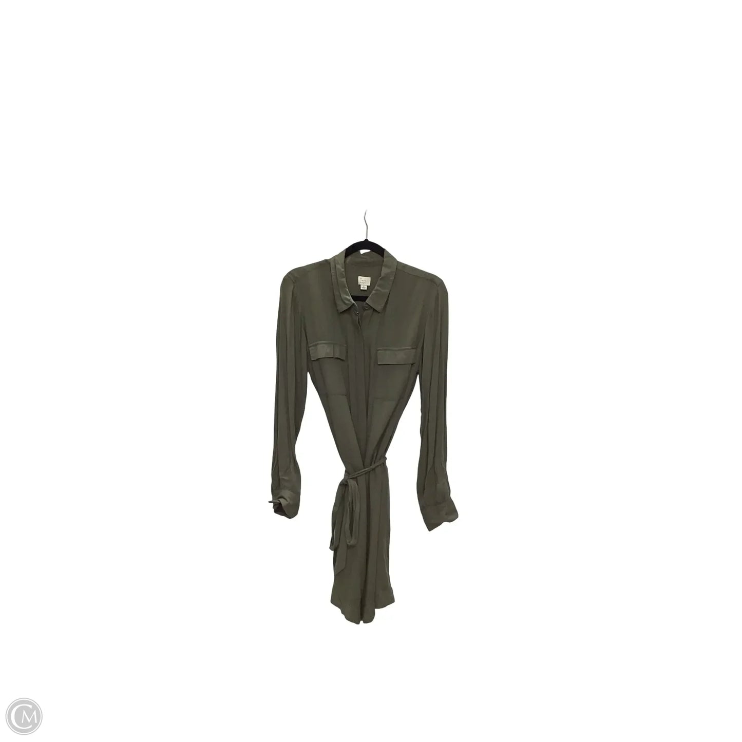 Dress Casual Short By A New Day In Green, Size: L