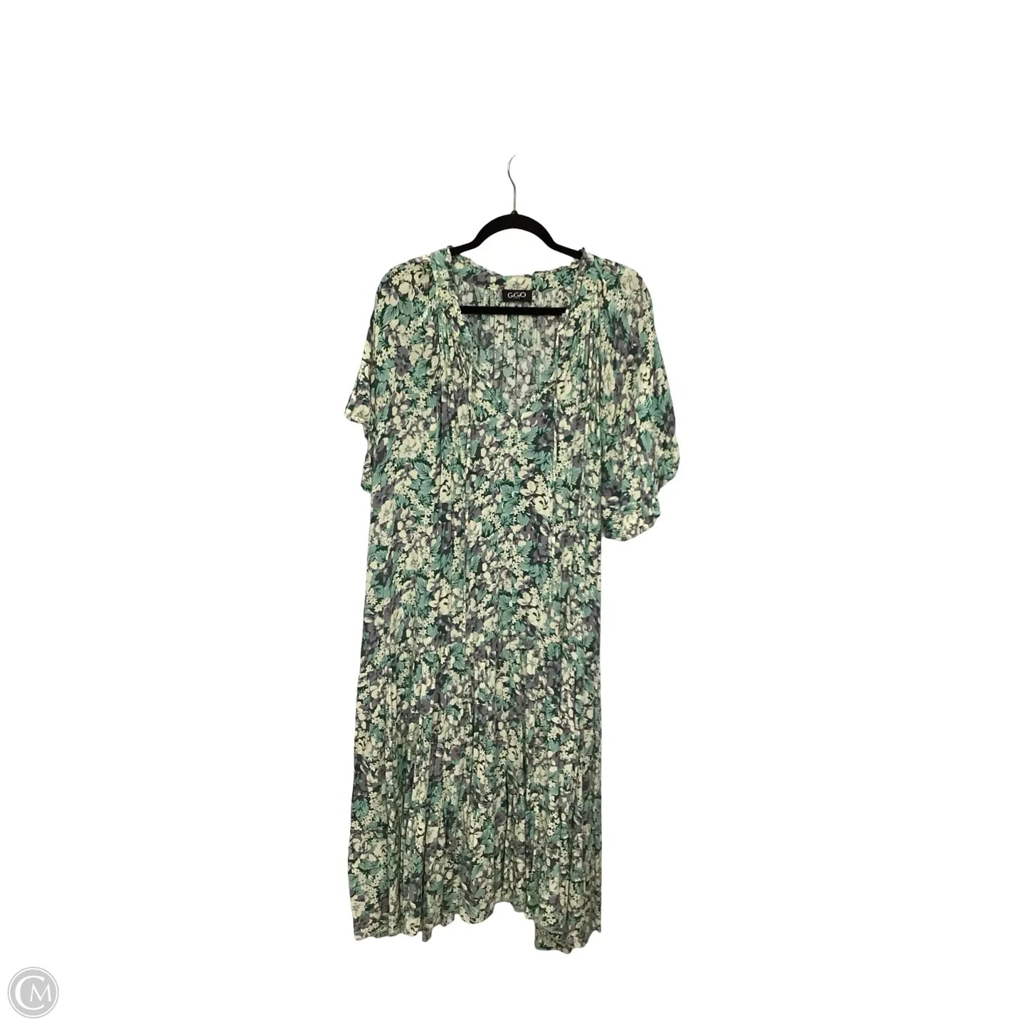 Dress Casual Maxi By Gigio In Green, Size: L