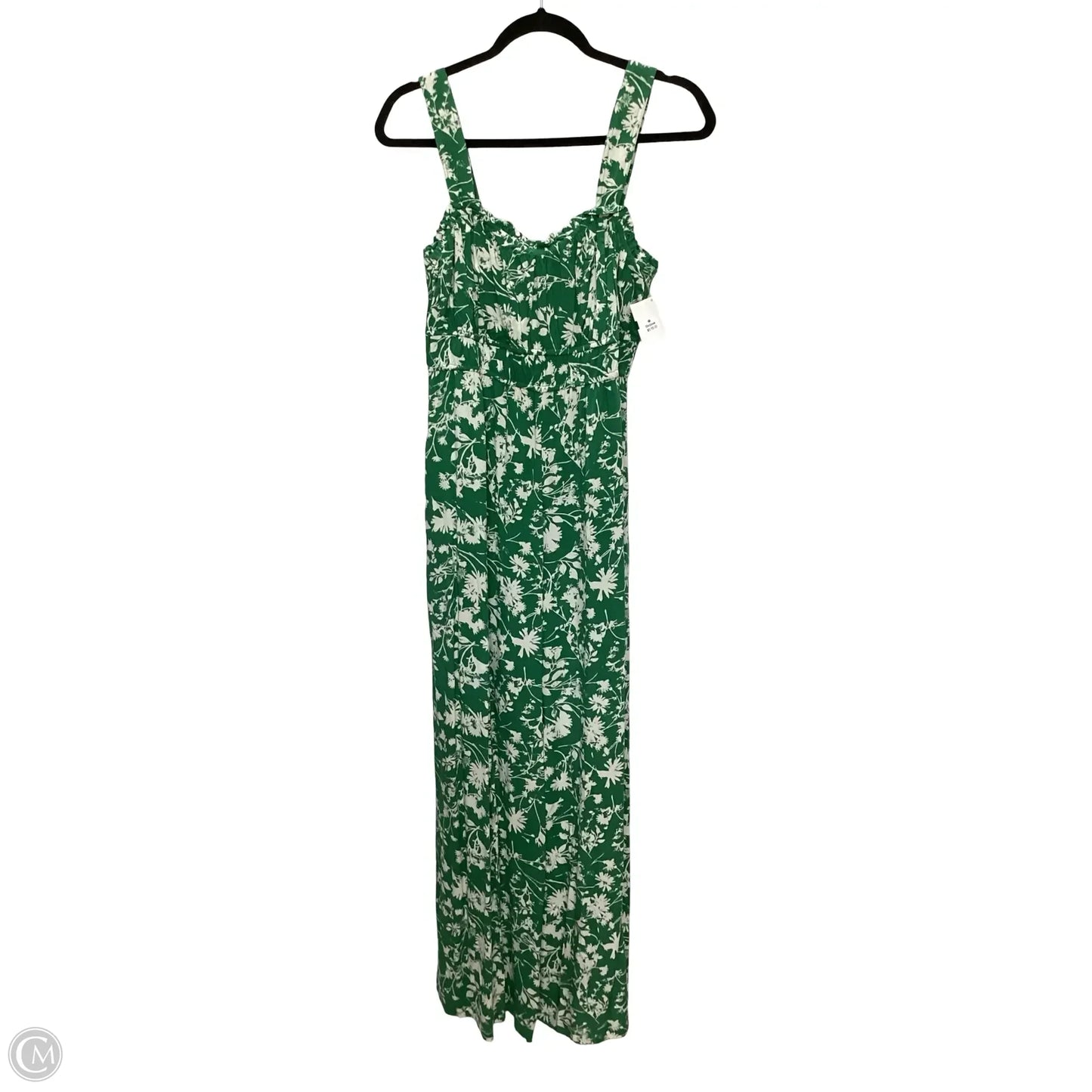 Jumpsuit By Listicle In Green & White, Size: M