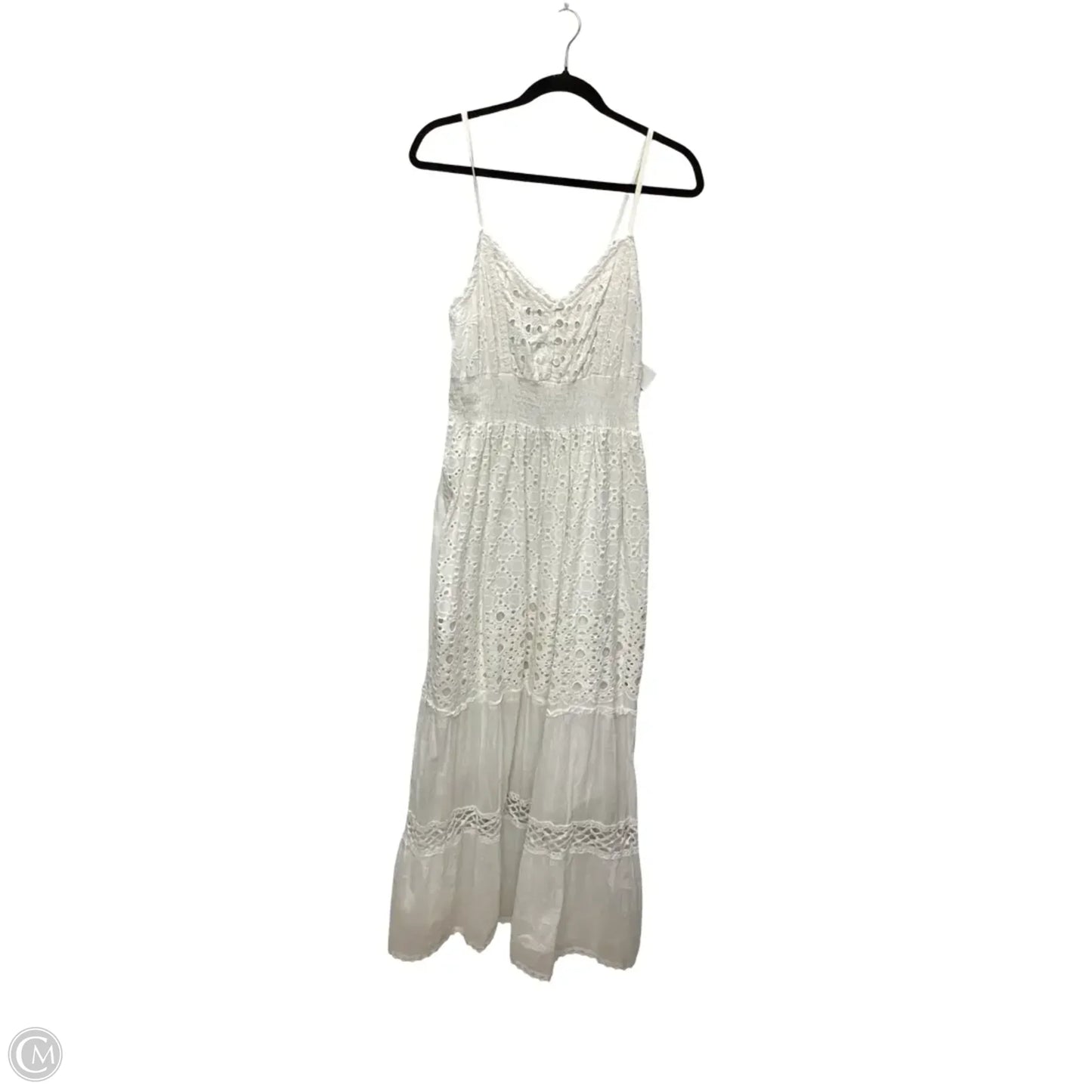 Dress Casual Maxi By ME 2 MAGIC In White, Size: L