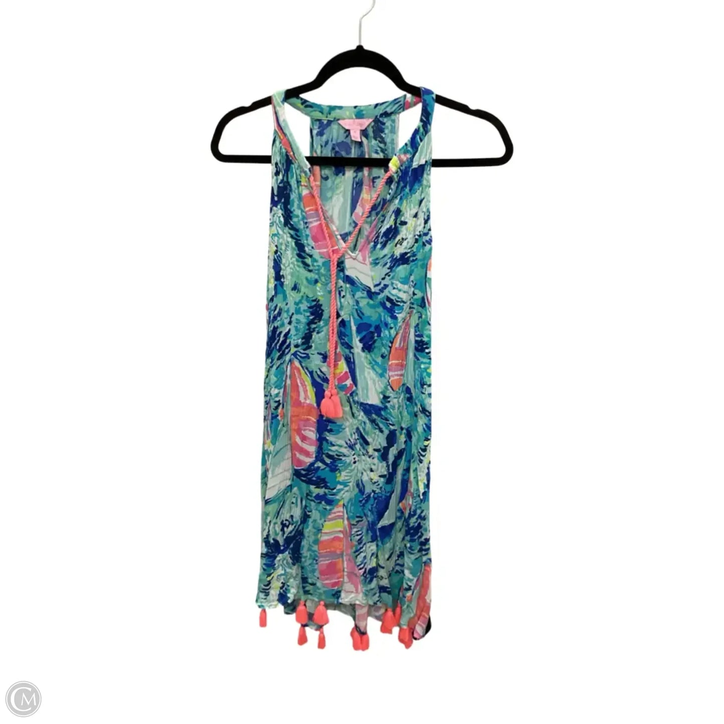 Dress Designer By Lilly Pulitzer In Blue, Size: M
