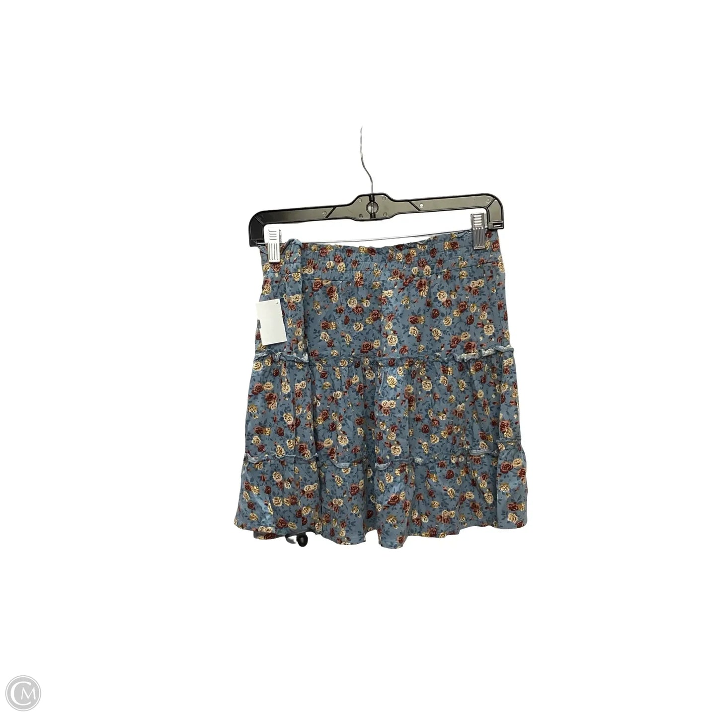 Skirt Mini & Short By Clothes Mentor In Floral Print, Size: L