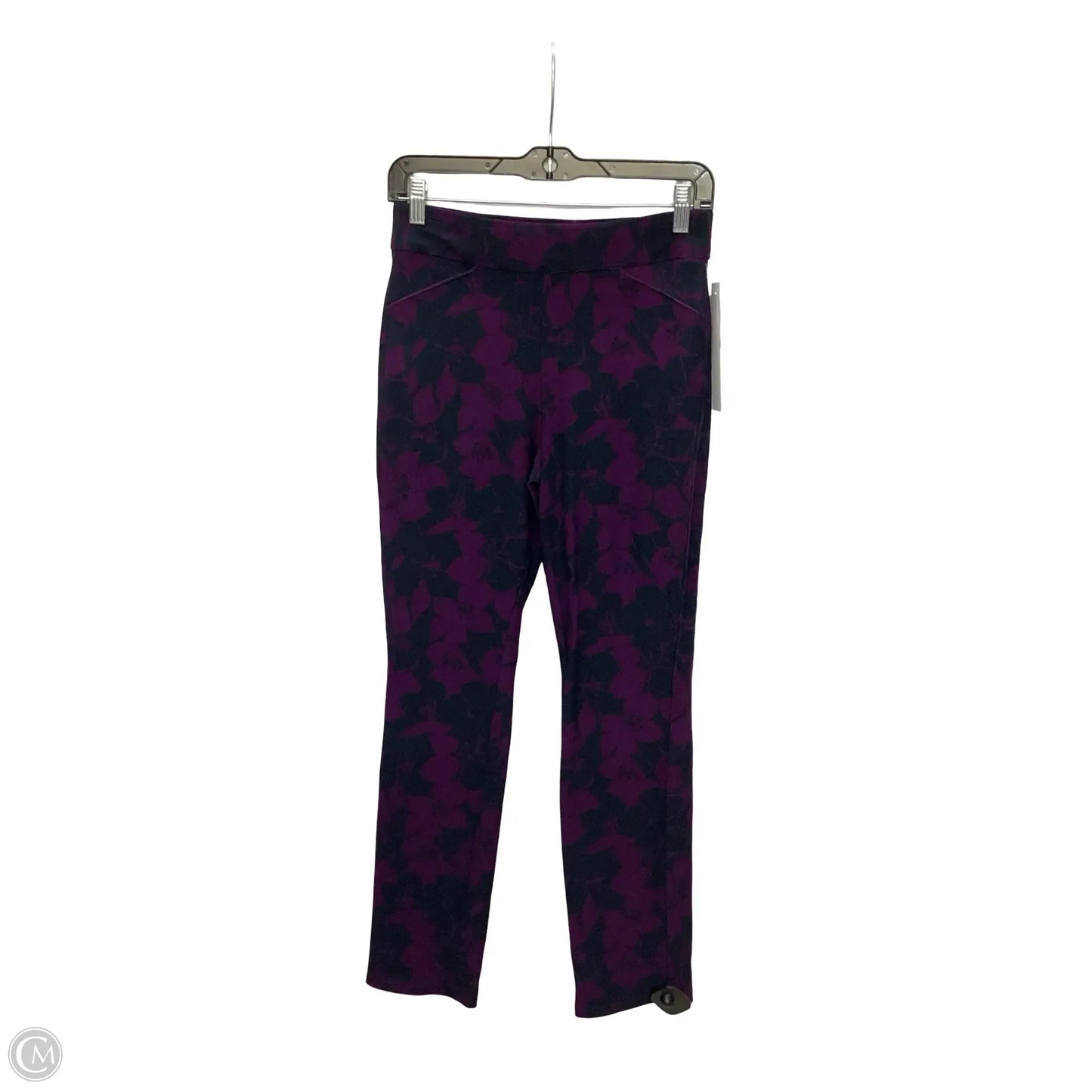 Pants Cropped By Chicos In Floral Print, Size: 0