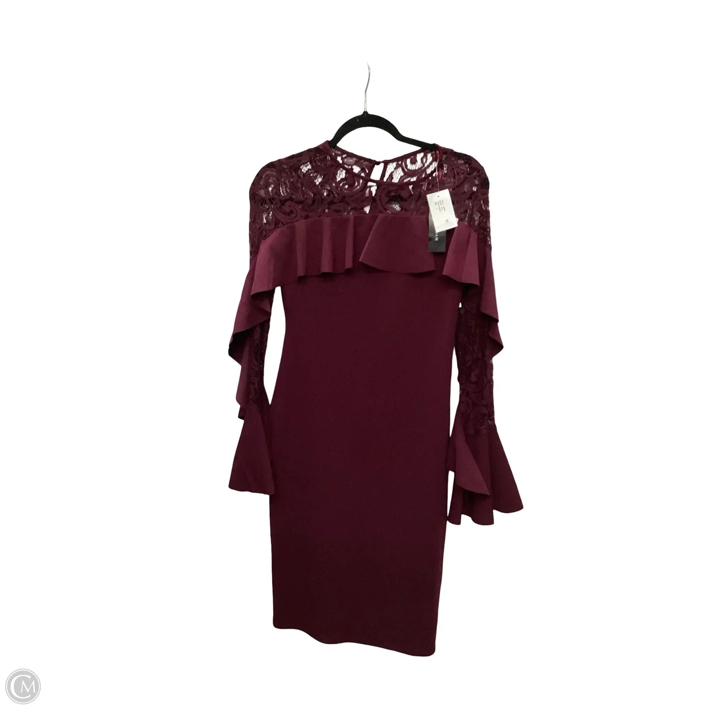 Dress Party Midi By Betsy And Adam In Red, Size: S