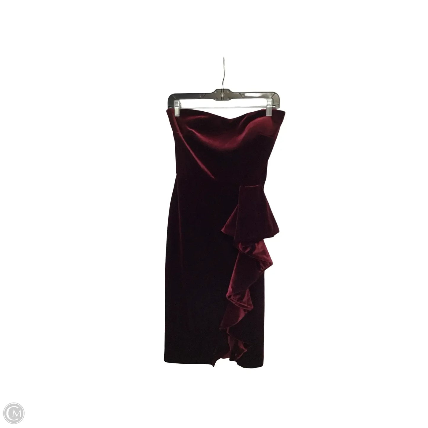Dress Party Midi By Betsy And Adam In Red, Size: S