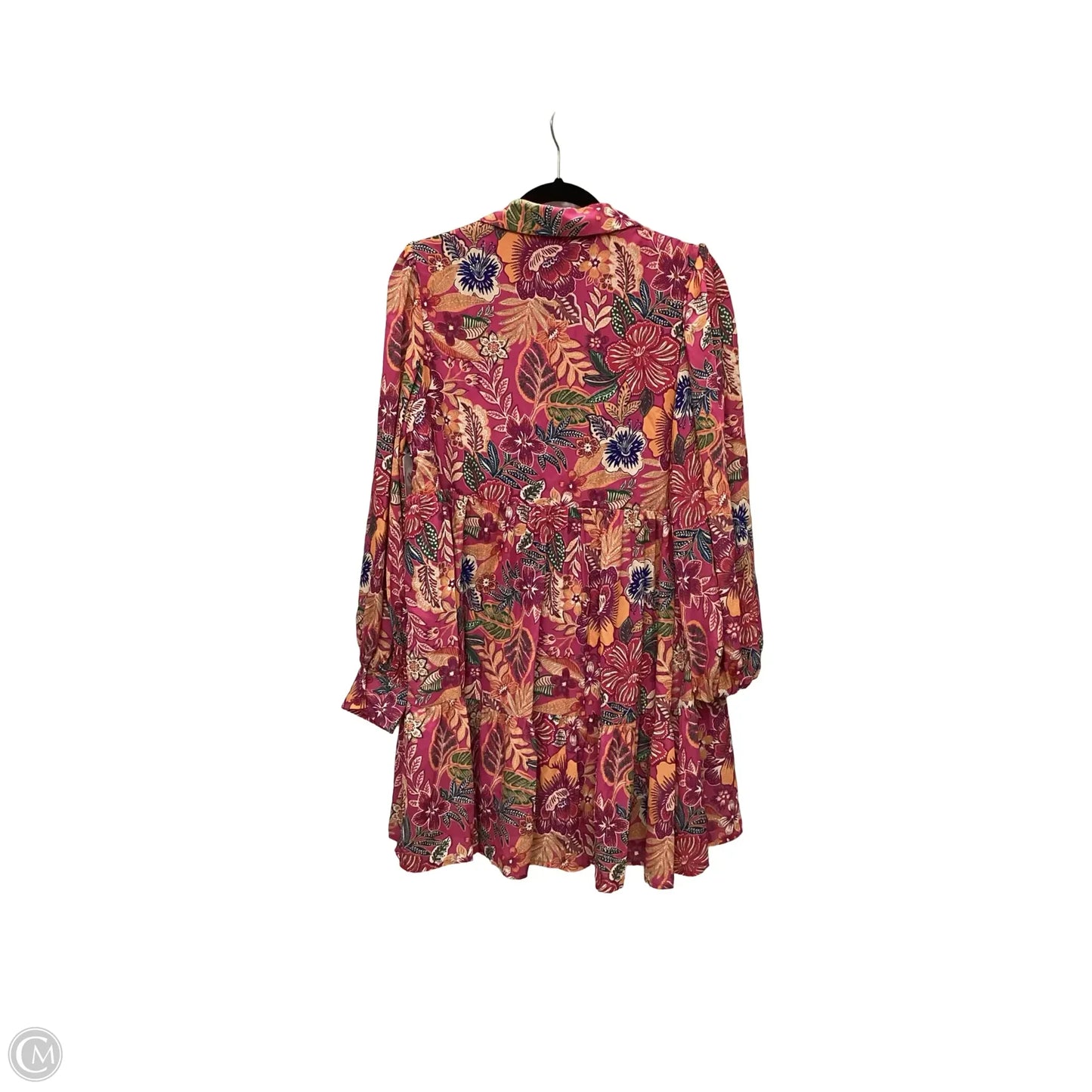 Dress Casual Short By Flying Tomato In Floral Print, Size: M