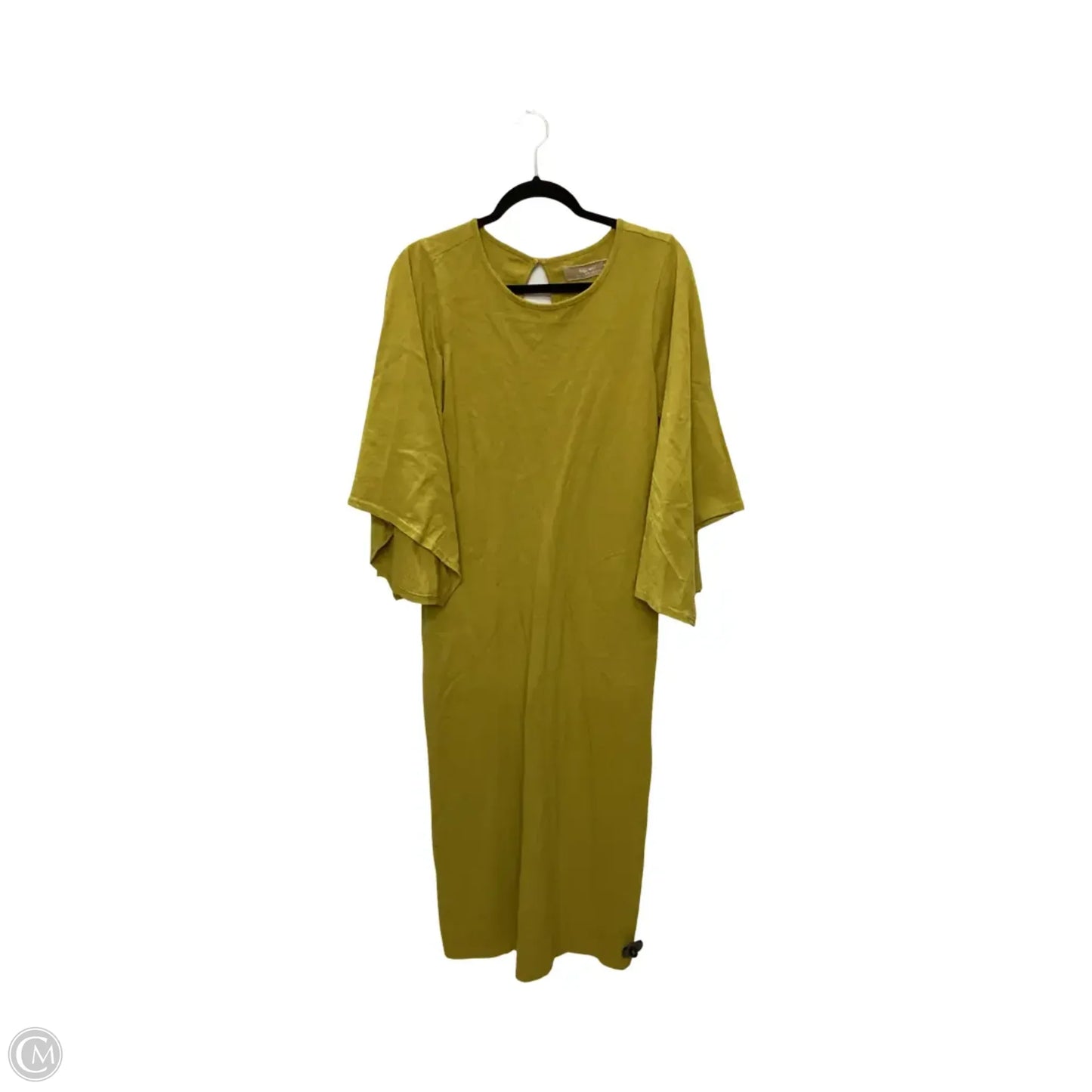 Dress Casual Midi By Free People In Yellow, Size: M