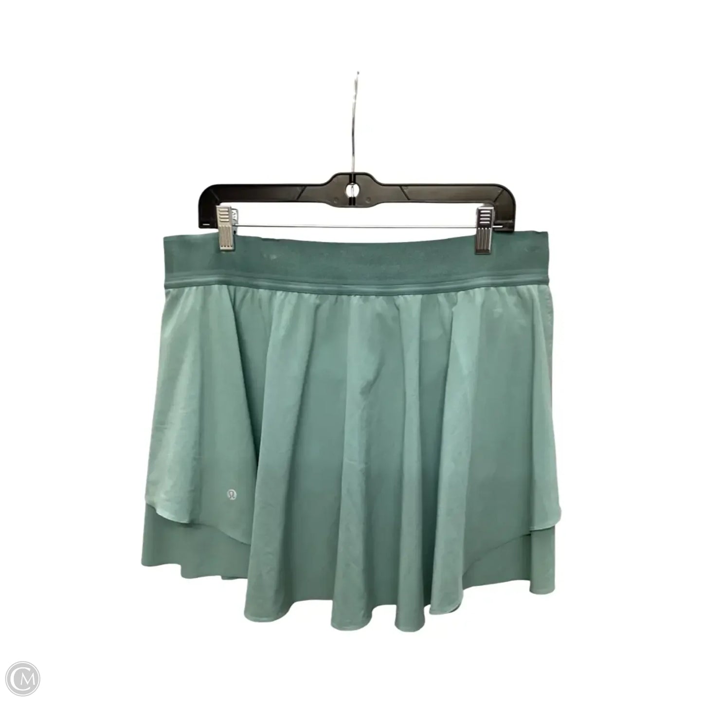 Athletic Skirt By Lululemon In Teal, Size: 14