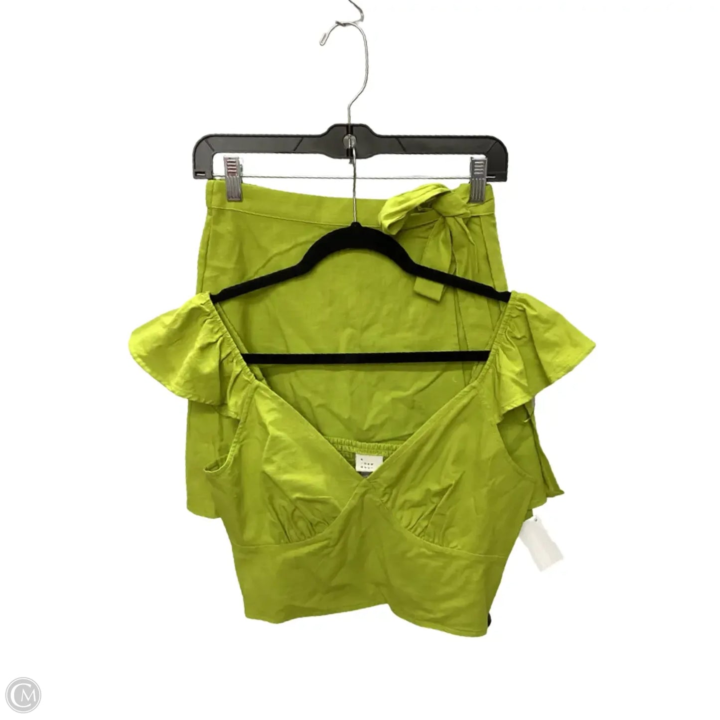 Skirt Set 2pc By A New Day In Green, Size: S