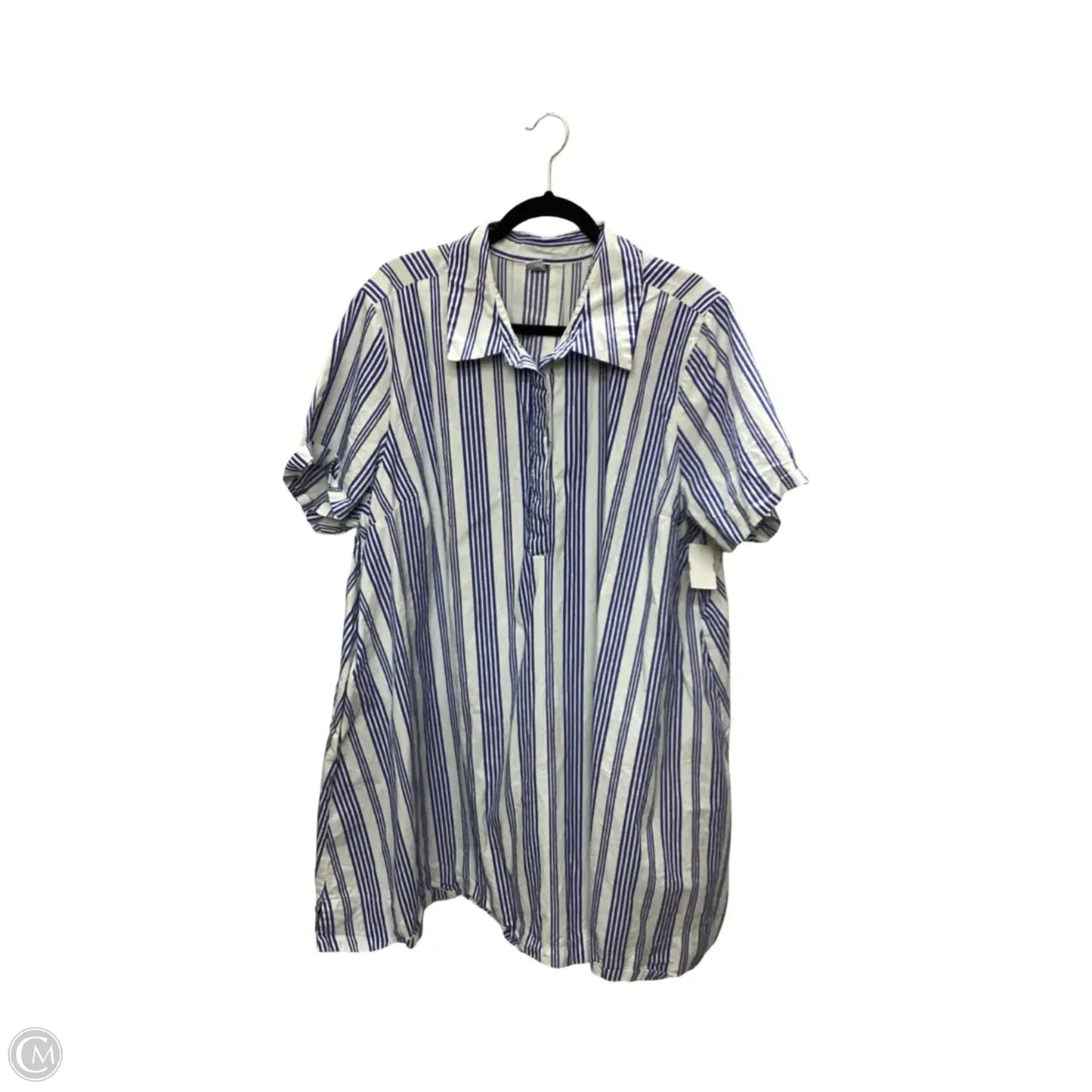 Dress Casual Short By Old Navy In Striped Pattern, Size: Xxl