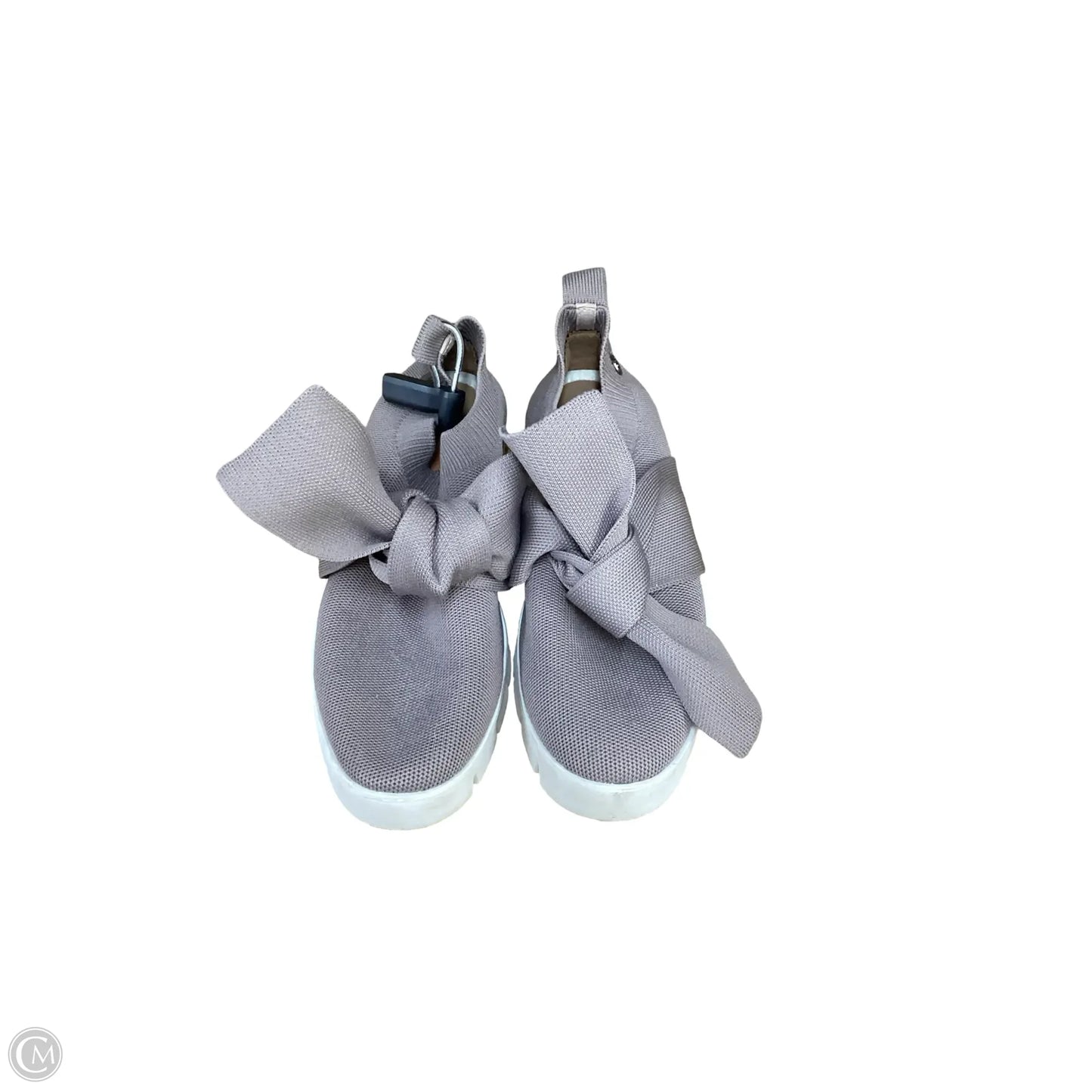 Shoes Sneakers By Bernie Mev In Grey, Size: 7.5