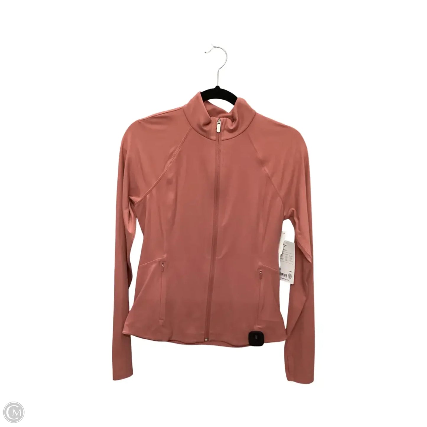 Athletic Jacket By Athleta In Orange, Size: M