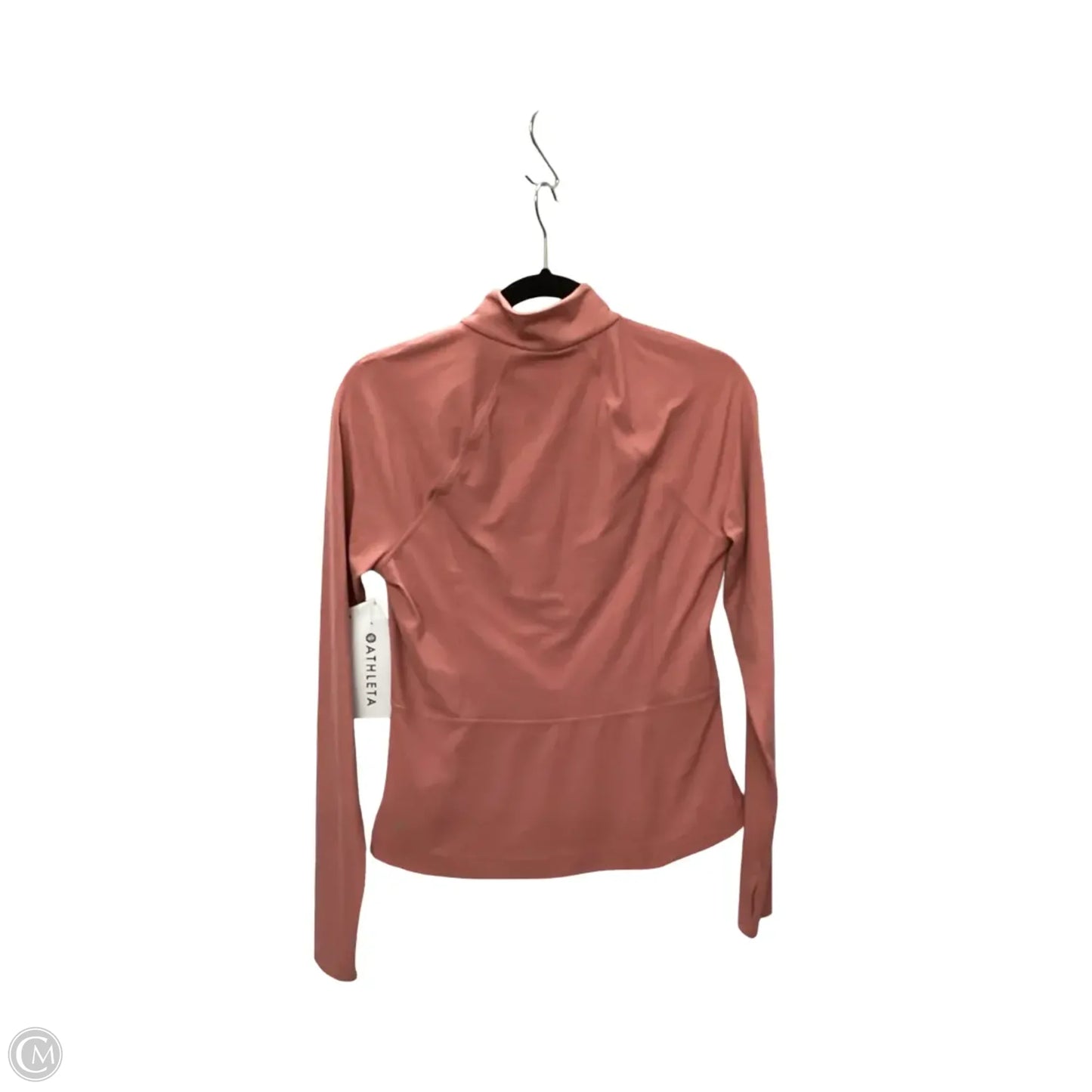Athletic Jacket By Athleta In Orange, Size: M