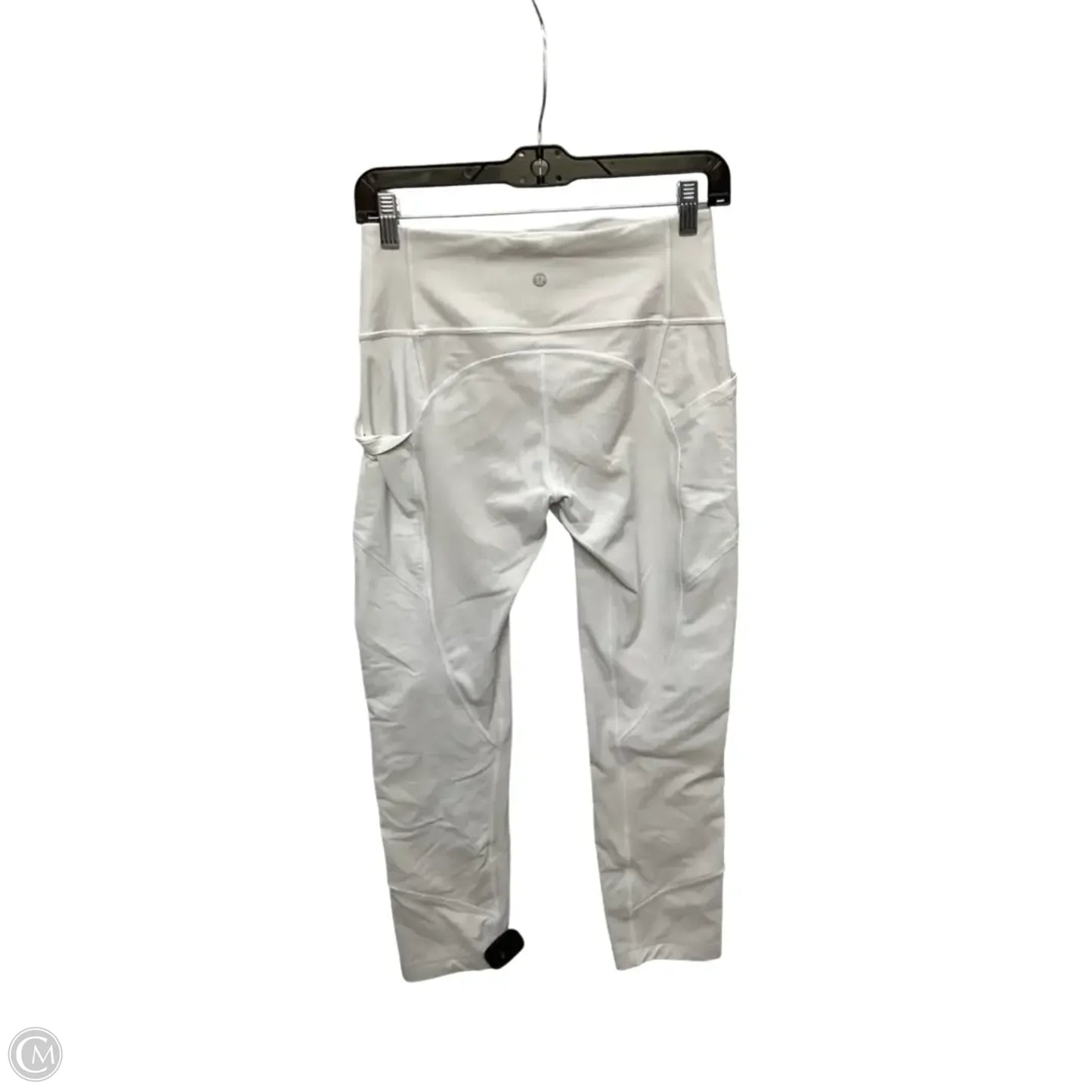 Athletic Leggings By Lululemon In White, Size: 8