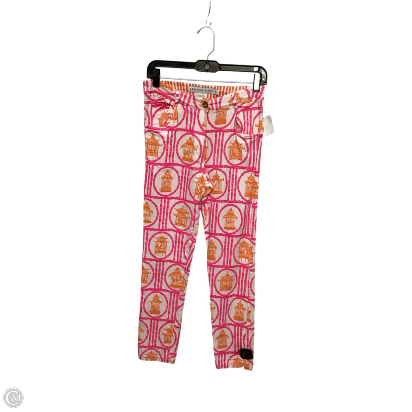 Pants Other By Gretchen Scott In Orange & Pink, Size: M