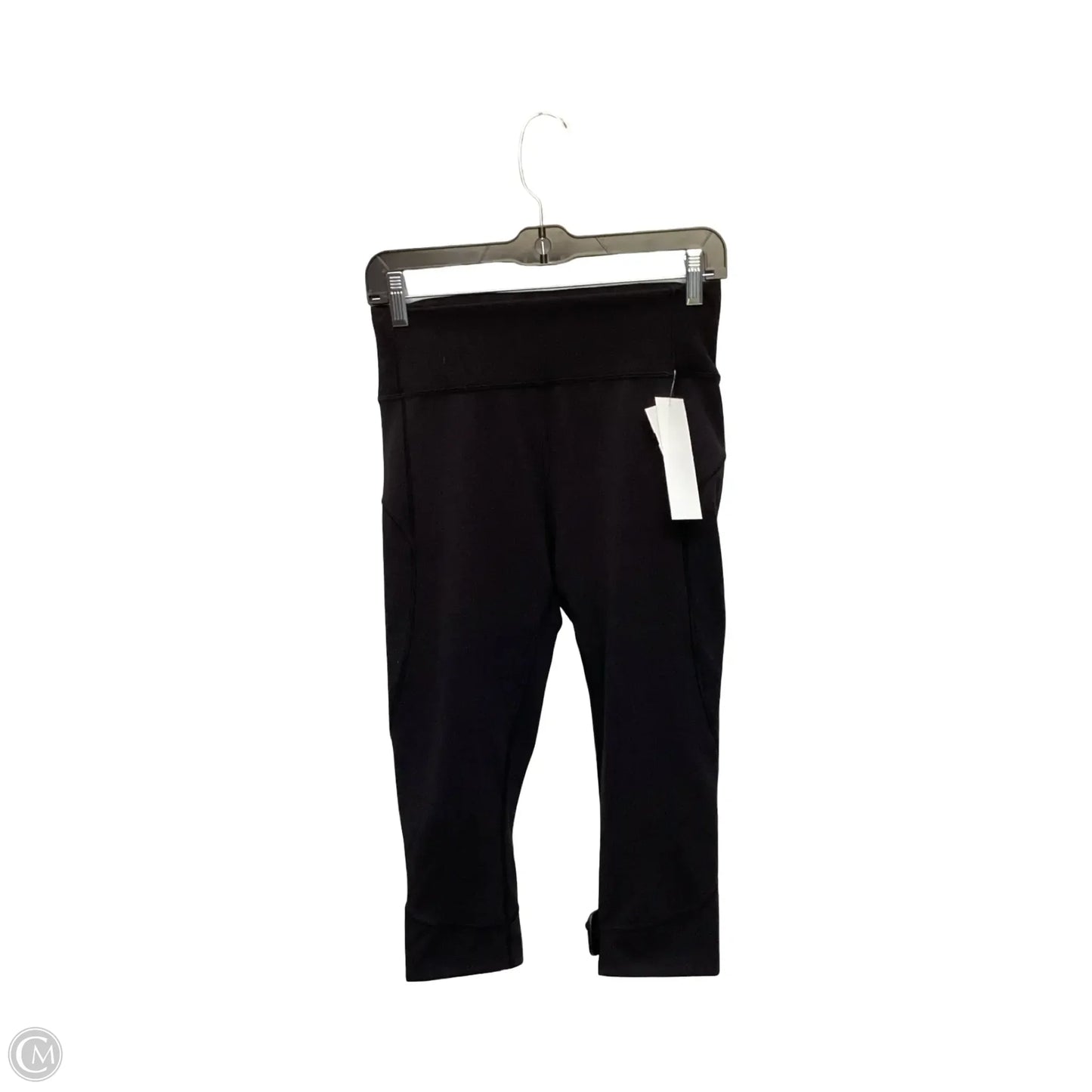 Athletic Capris By Lululemon In Black, Size: 8