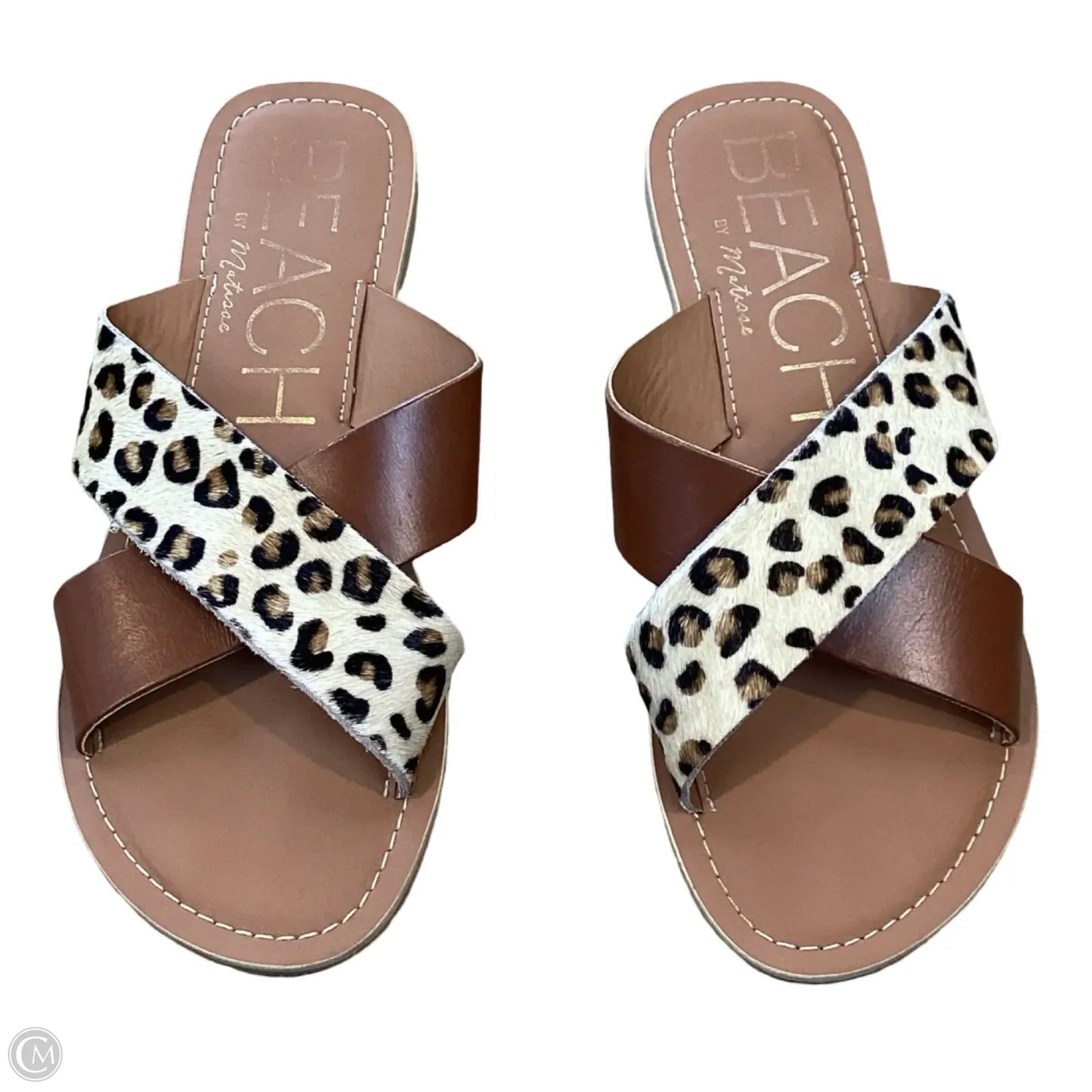 Sandals Flats By Matisse In Animal Print, Size: 7
