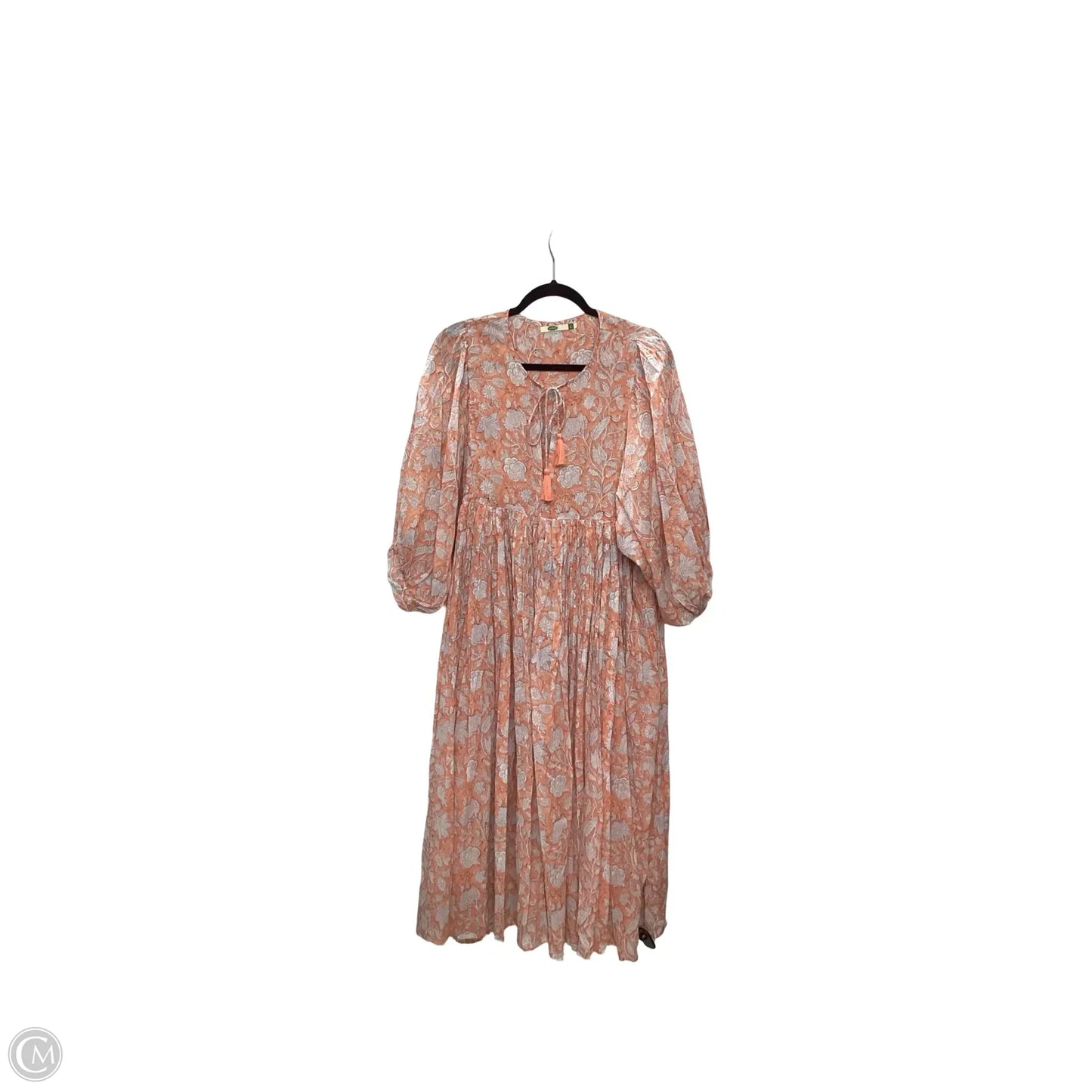 Dress Casual Maxi By Dolma In Orange, Size: L