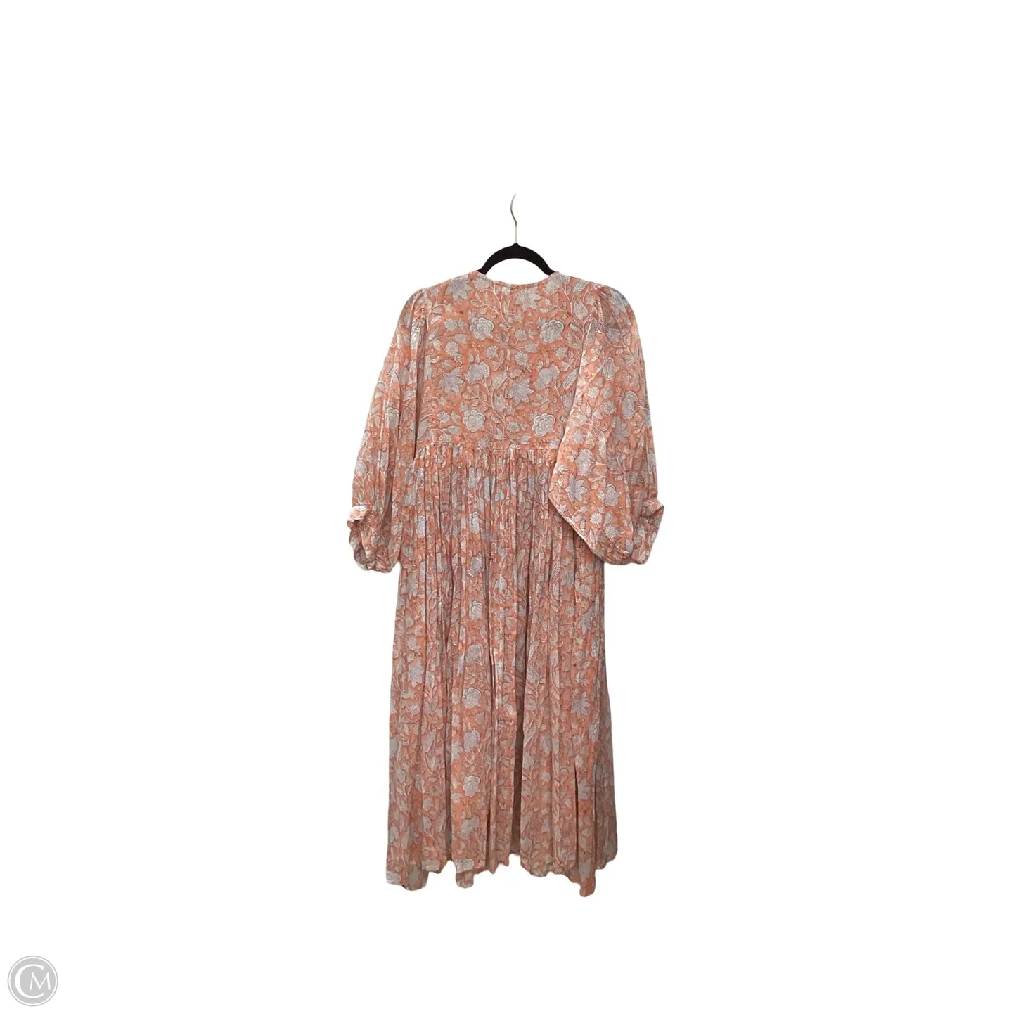 Dress Casual Maxi By Dolma In Orange, Size: L