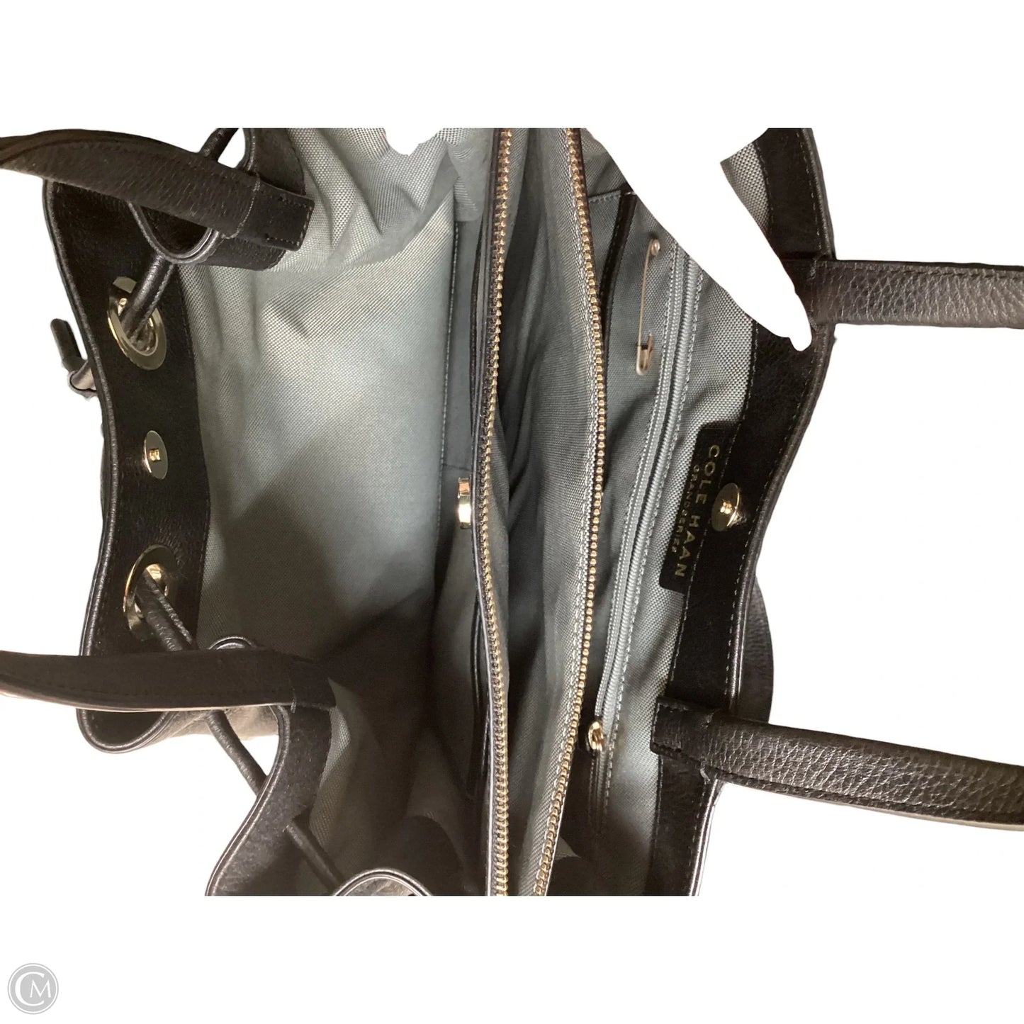 Handbag Leather By Cole-haan, Size: Large