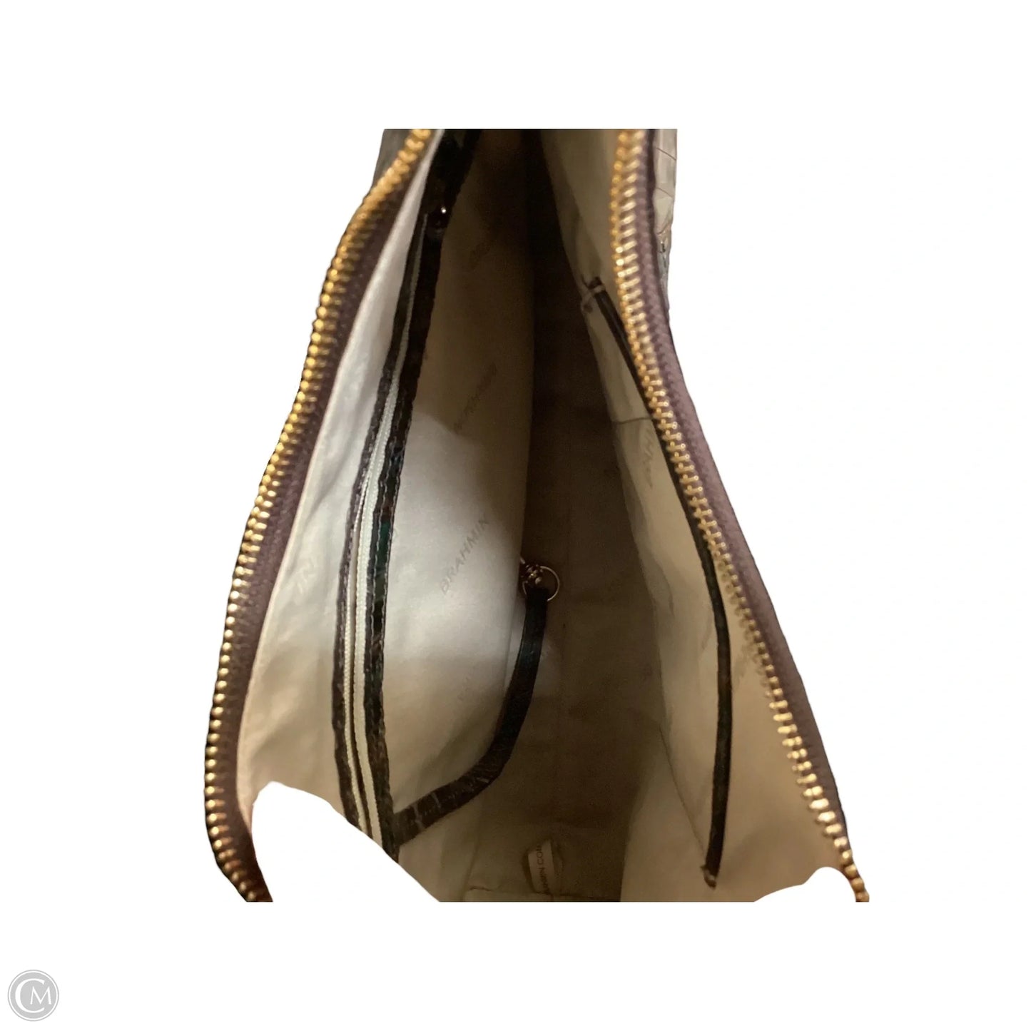 Handbag Designer By Brahmin, Size: Large