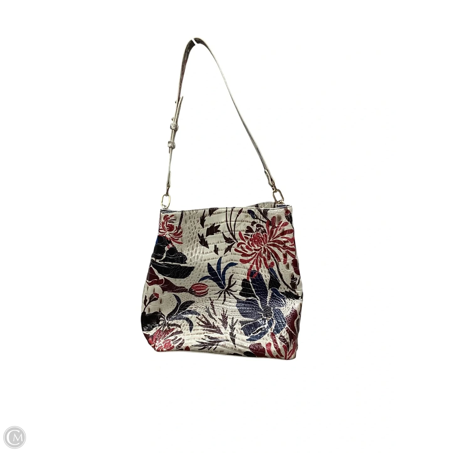 Handbag Designer By Brahmin, Size: Large