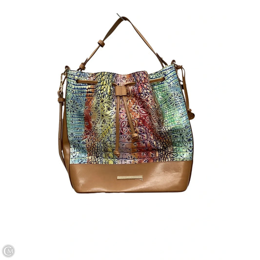 Handbag Designer By Brahmin, Size: Large
