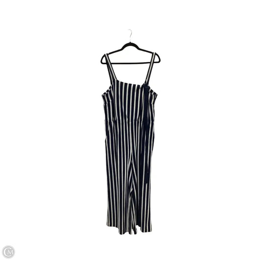 Jumpsuit By J. Crew In Striped Pattern, Size: 16