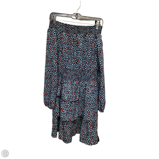 Dress Casual Short By Michael By Michael Kors In Polkadot Pattern, Size: S