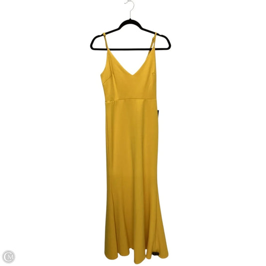 Dress Party Long By Lulus In Yellow, Size: S