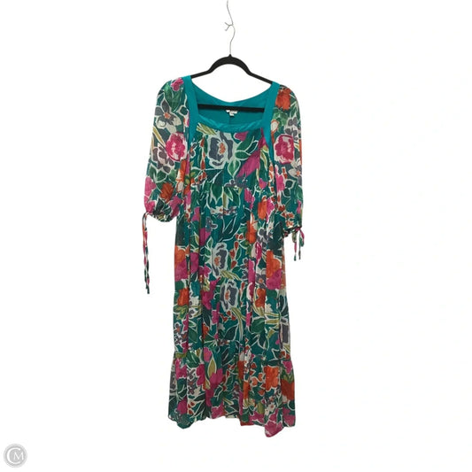 Dress Casual Maxi By Umgee In Floral Print, Size: S