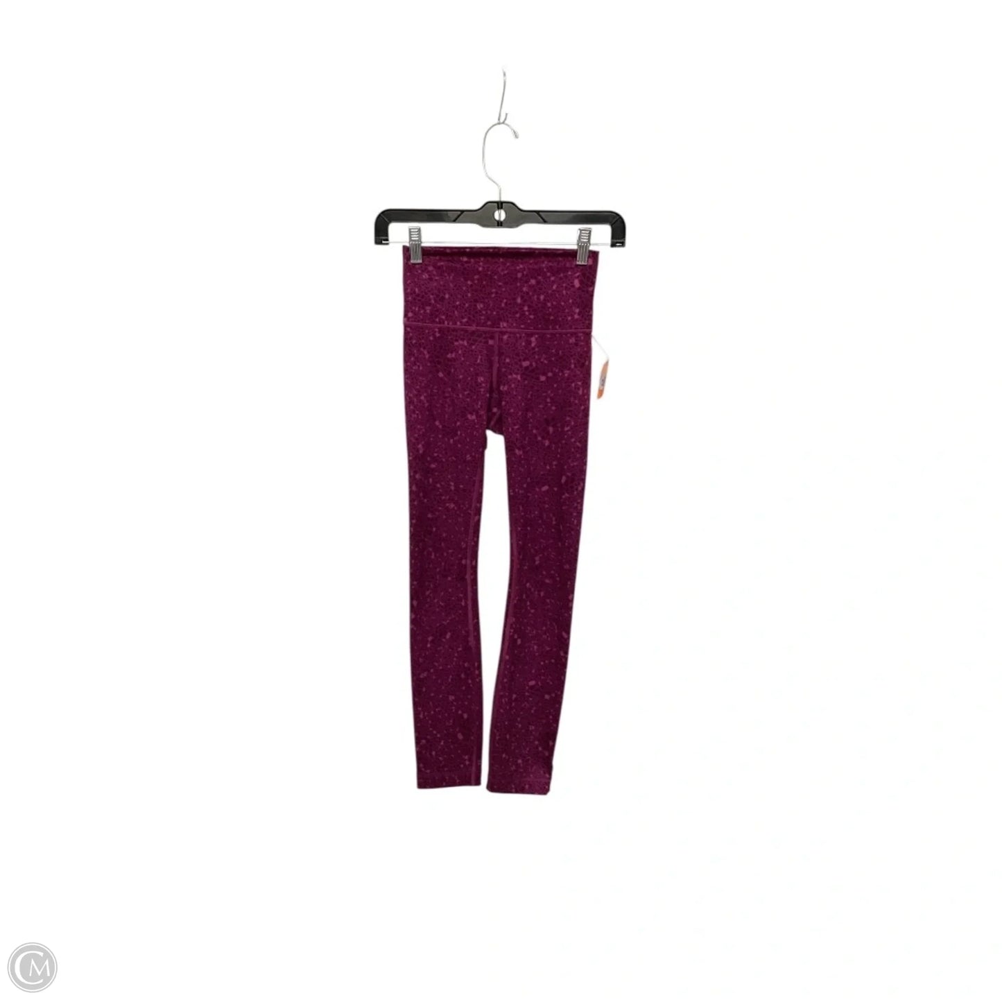 Athletic Leggings By Lululemon In Pink, Size: 2