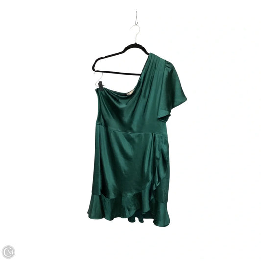 Dress Party Short By Skies Are Blue In Green, Size: Xl